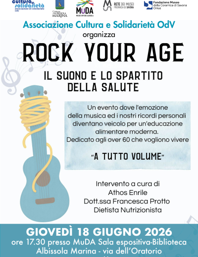  ROCK YOUR AGE - Giovedì 18 giugno